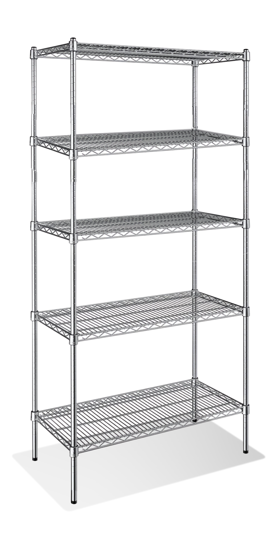 Chrome Shelving Units