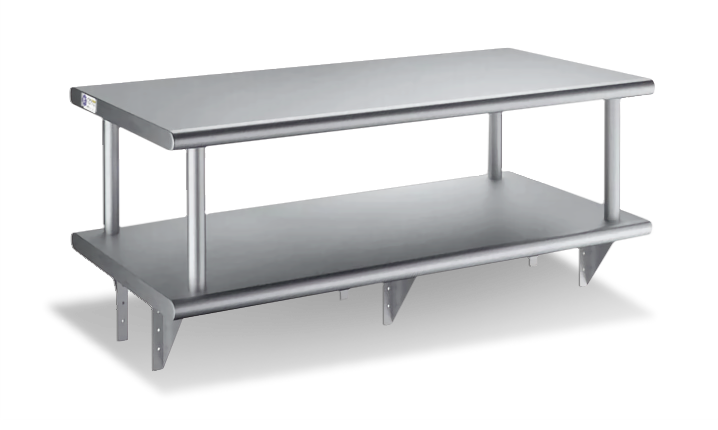 Pass Through Shelves with Over Shelves