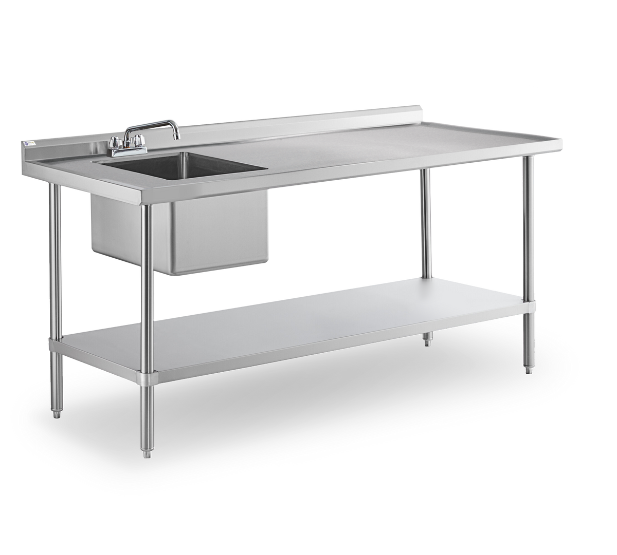 Left- Work Tables with Sinks